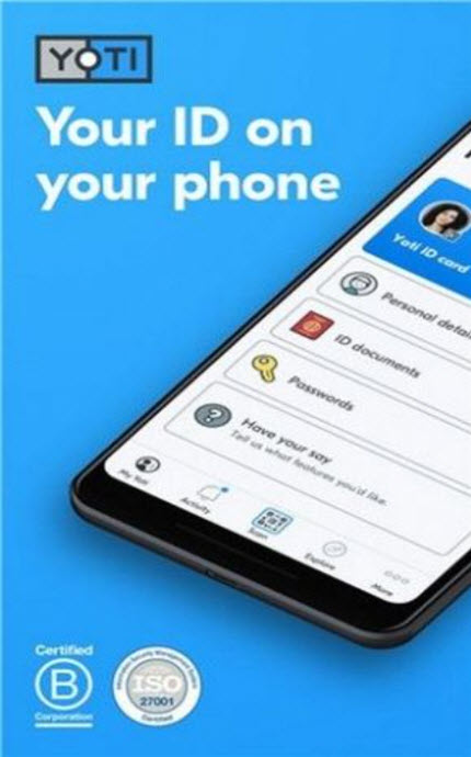 
yoti认证app