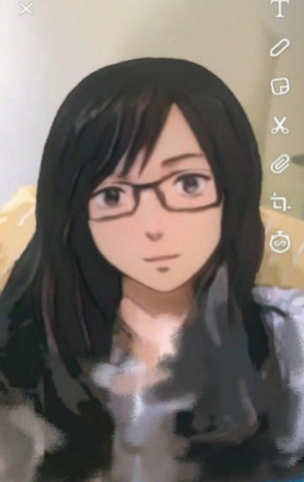 
anime style滤镜app