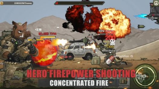 
英雄射击战场游戏