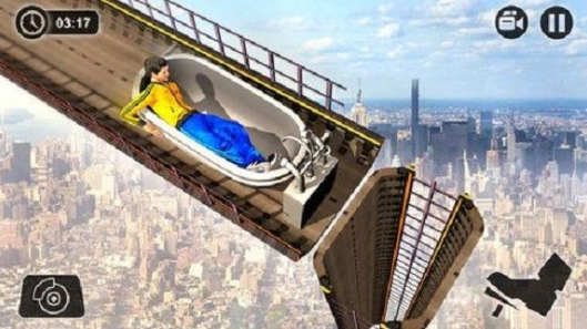 
高空轮椅拍手游戏