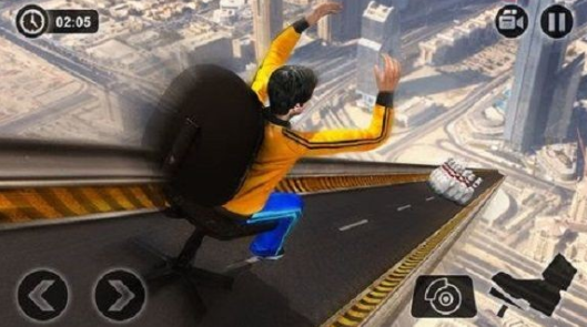 
高空轮椅拍手游戏