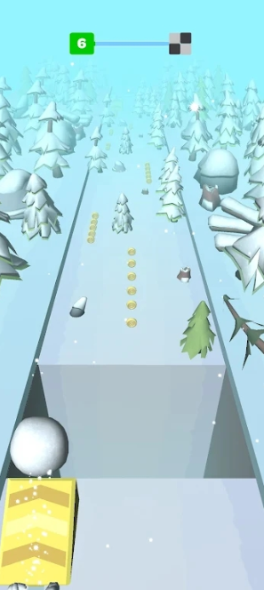 
雪球跑酷冒险游戏