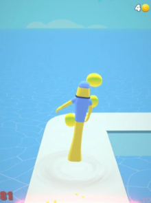 
拉伸跑步3D游戏