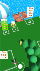 
工艺和木筏3D游戏